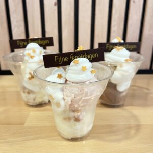 Eénpersoons ijsdessert